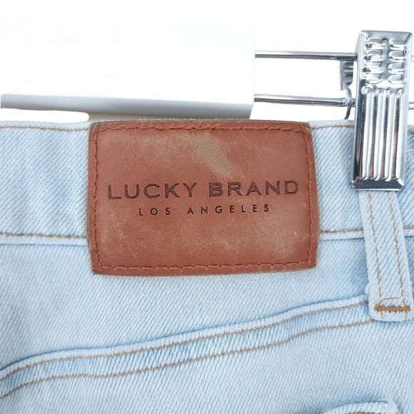 Lucky Brand Mid-Rise Crop Jeans Blue Stretch - Picture 9 of 11